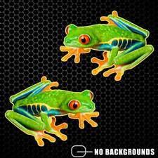 Tree Frog Sticker Decal Red Eyed Tropical Window Truck Car Yeti Cup Herpetology picture
