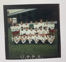 UK1-1608 NORTHAMPTON TOWN F.C. Team Photo Squad '81-82 35mm Color Transparency picture