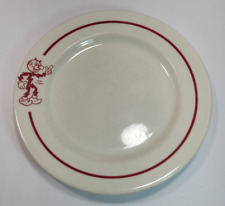 Vintage 1959 REDDY KILOWATT PLATE SYRACUSE CHINA 9” Diner Ware Dinner Plate  picture
