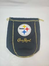 Custom Crown Royal Black Pittsburgh Steelers Bag  picture