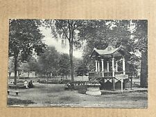 Postcard Goshen NY Music Band Stand Park Vintage New York PC picture