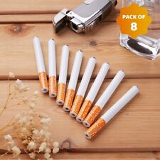 ( Pack of 8 ) Metal One Hitter Pipe Dugout Smoking Tobacco Pipe Cigarette Brush picture