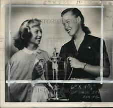 1949 Press Photo Golfers Marlene Bauer & Barbara Bruning - pis18272 picture