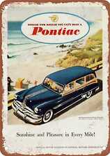 METAL SIGN - 1952 Pontiac Vintage Ad 03 - Old Retro Rusty Look picture