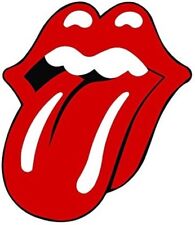 THE RED LIPS AND TONGUE STICKER ROCK ROLL BUMPER STICKER LAPTOP picture
