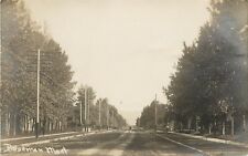 c1909 RPPC Postcard Unpaved Residence Street Scene Bozeman MT Gallatin County picture