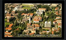 BERKELEY, CA * U.C. BERKELEY ~ AERIAL VIEW * UNPOSTED 1980s VINTAGE CHROME picture