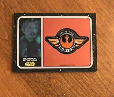 Admiral Statura 2016 Topps Chrome Star Wars Resistance Patch Force Awakens /755 picture