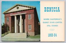 Postcard Benicia California's Oldest State Capital picture