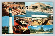 Atlantic City NJ-New Jersey, Tourist Spots, Advertising Vintage Postcard picture