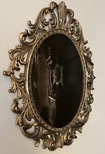 Antique Victorian Style Scrying Mirror For Divination, Witchcraft, Occult, Pagan picture