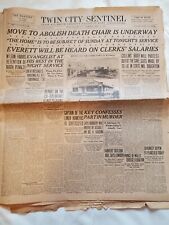 1925, April 23- Twin City Sentinel -Winston Salem Newspaper Billy Sunday Revival picture