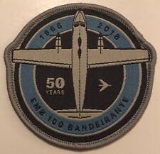 1968 - 2018 Embraer EMB 100 Bandeirante Patch Approx. 6cm picture