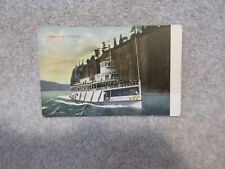 PALISADES of COLUMBIA RIVER Oregon PADDLE WHEELER  STEAMSHIP  RaRe Old  POSTCARD picture