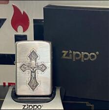 Zippo Silver Cross Limited Skull Chrome Hearts picture