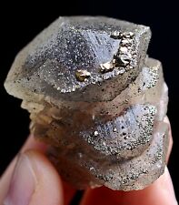 40g  New Varieties Natural Tower-like calcite & pyrite Mineral Specimen/ China picture