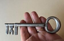 Antique 1700's Rare Large French Hand Wrought Key, Church Castle Mansion 6.5