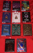 Lot Of 11 Bicycle/Theory 11 Assorted Playing Card Decks Factory Sealed picture