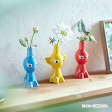 PIKMIN Vase for one flower Red & Blue & Yellow set of 3 Nintendo Tokyo Japan picture