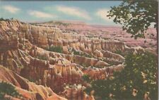 Union Pacific Railroad Bryce Canyon National Park Utah UT c1930s Postcard 6677c4 picture