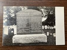 Garret Brownbaugh Family Monument Postcard ~ Phoenixville, PA ~ Real Photo, RPPC picture