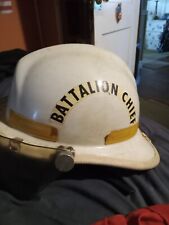 VTG Firefighter Chief Helmet - Fire Rescue Used  picture
