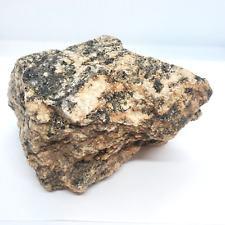 Granite Yellow Gray Pink Sparkly Decorative or Lapidary Rock 3 lbs 5 oz Colorado picture