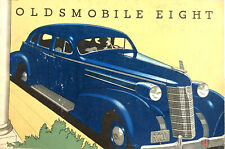 Original 1937 Oldsmobile Eight Deluxe Sales Brochure Coupe Sedan Convertible picture