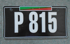 St Kitts License Plate, Expired 1996  Excellent Condition picture