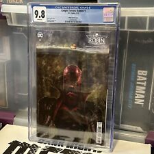 Knight Terrors Robin #1 CGC 9.8 Liam Sharp Card Stock Variant Cover C DC Comics picture