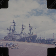 sl48  Original Slide 1966 Pearl Harbor uss Hull uss Buckley uss Hanson 657a picture