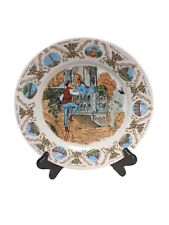 Vintage Verona Italy Souvenir Plate Porcelain Collectible Romeo and Juliet 9.5