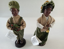 Set of 2 Pickwick Christmas Carolers Ashley Cooper Boscov Store First in Series picture