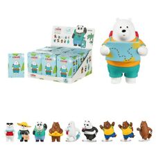 1 BOX MINISO We Bare Bear Go to Travel Collection Figure Blind Box Model Random picture