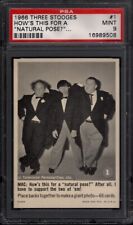 1966 Fleer The Three Stooges #1 How's That For A Natural Pose? PSA 9 MINT 3314 picture