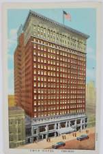 YMCA Hotel  Chicago Illinois Vintage Postcard White Border Unposted picture