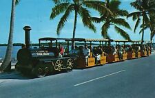 Postcard FL Key West Conch Tour Train Posted 1962 Chrome Vintage PC J3821 picture