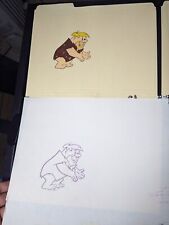 THE Flintstones Animation Cels  1971 Pebbles And Bam Bam Show Vintage Cartoon I9 picture
