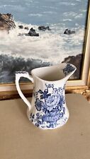 Alfred Meakin Pitcher  AS IS Blue and white  Charlotte Pattern picture