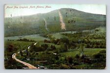 Mount New Greylock North Adams Massachusetts Birds Eye View Mountains Postcard picture