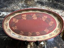 Kathy GrayBill Handpainted Toleware Decorative Tray picture