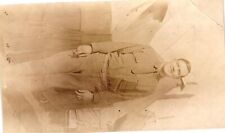 Vintage Postcard- A military man standing. picture