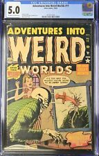 Adventures Into Weird Worlds #11 CGC VG/FN 5.0 Pre-Code Horror Marvel 1952 picture