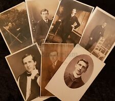 c.1905 RPPC Real Life Photo Postcards - Males - Options - Select Individually picture