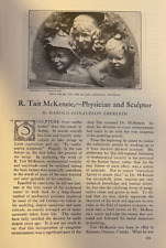 1918 R. Tait McKenzie Sculptor and Physician illustrated picture
