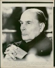 François Mitterrand Former President of France. - Vintage Photograph 1643331 picture