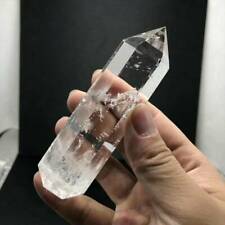 Large Clear Quartz Crystal Point Natural Wand Specimen Reiki Healing Stone - USA picture