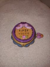 My First Tooth Porcelain Trinket Box picture