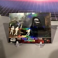 2016 Topps Star Wars: The Force Awakens Chrome Prism Refractor 56 /99 Card #62 picture