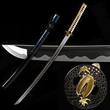 Handmade 1095 Carbon Steel Japanese Samurai Sword Katana Full Tang Razor Sharp picture